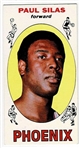 1969 Topps Basketball #61 Paul Silas - Phoenix Suns RC